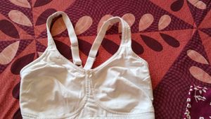 Comfortable White Bra