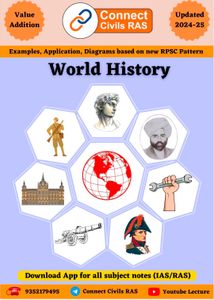 World History Connect Civils RAS Mains Notes