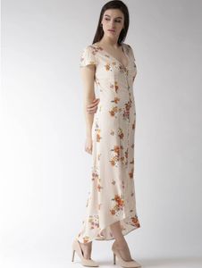 Beige Maxi Dress