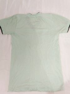 Mint Green Active Wear Stretchable T-shirt