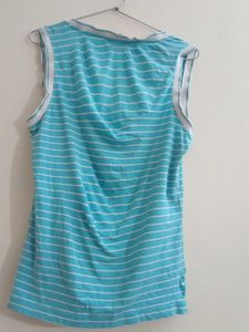 Striped Sleeveless Top