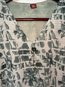 Kaftan Style Midi Sea Green