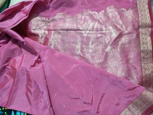 Elegant Pink Saree