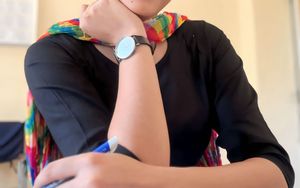 Elegant 2piece Black Kurta Set