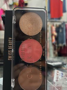 Swiss Beauty CHEEK-A-BOO Contour- Blusher-Highligh