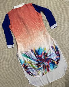 Colorful Round Hem Kurta