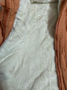 Peach Jacket For Winters