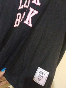 Branded Ballon Black Cotton Top