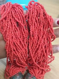 Red Beaded Necklace