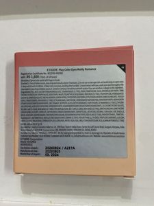 Etude House Muhly Romance Eyeshadow Palette