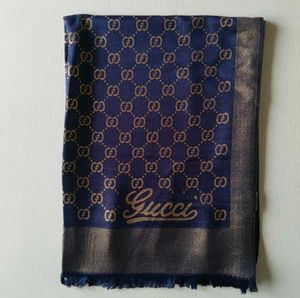 Genuine Gucci Scarf - Iconic Logo Print