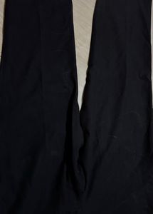 Black Tailored Office Wear Pants-Men