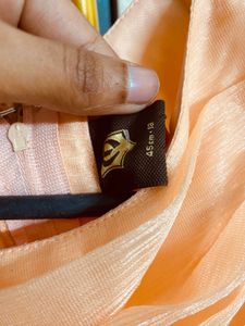 Peach New Frock