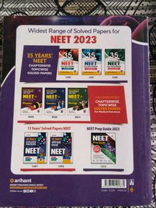 NEET Exam Prep Books - Arihant 40 Days Series