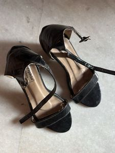 Black Heels (used Twice)