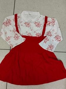 Cute Red & White Dress
