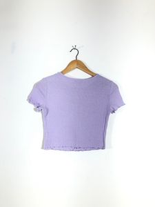 Lavender Crop Top(Women’s)