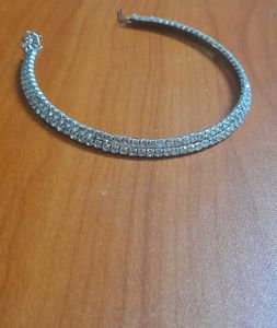 Sparkling Rhinestone Choker Necklace