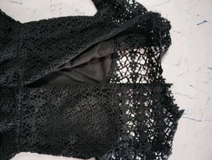 Black Lace Dress