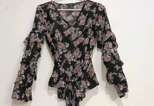 Shein Floral Top