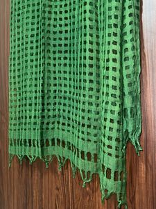 Stole Pattern Green Dupatta