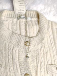 🥀Heavy Cream Knit Cardigan🥀