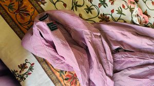 Peter England Striped Shirt