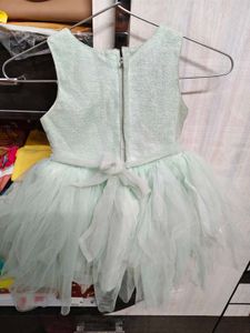Beautiful baby frock with shrug