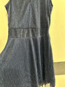 Shimmery Blue Party Wear+ HP Bag