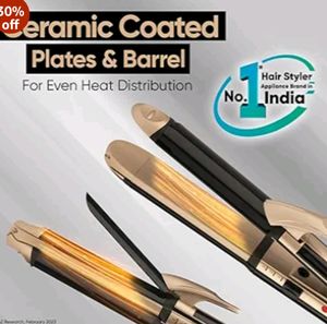 VEGA 3 IN 1 HAIR STYLER (STRAIGHTENER, CURLER)