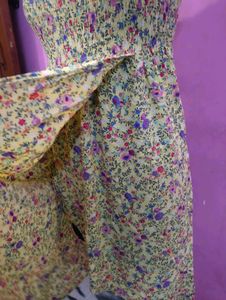 Floral Middy Dress