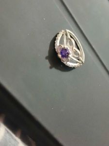 ladies pure silver ring