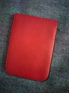 Red Floral Pouch
