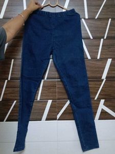 Blue Denim Jeggings