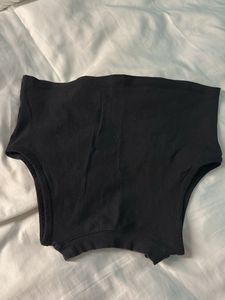 Black Perfect Crop Top
