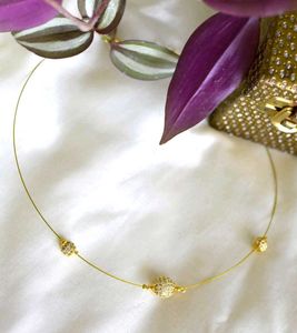 AD Pendant Invisible Chain