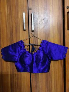 🌸Royal Blue brandnew Saree Blouse