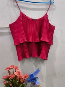 Rose Pink Layered Top