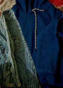 Unique Two-Tone Hoodie