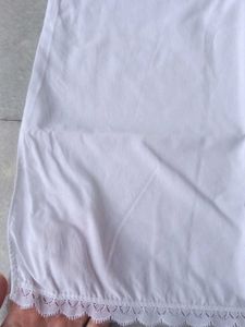 White Cotton Slip