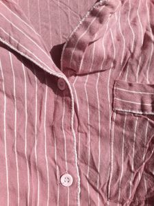 Cute Striped Pyjama Set