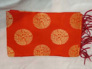 Red & Gold Dupatta