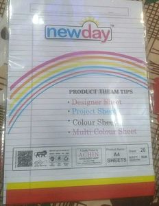 A4 Sheets + (Free Stick File)