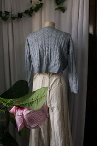 Blue Knit Sweater