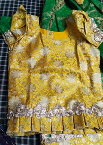 Premium Pattu Pavadai Set 4-6yrs