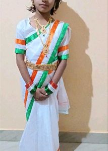 Tiranga Saree for Kids