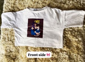 Oversized Crop Tshirt