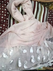 A Pink 💕cotton Scarf!!