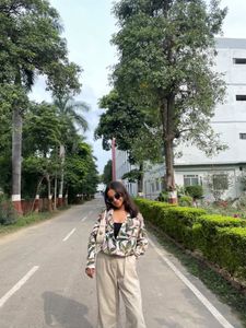 Floral Print Shirt From Mango