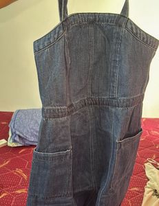 denim dress midi